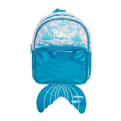 Logo Waterproof Mermaid Blue Duffel su misura insacca i bambini istruisce lo zaino delle borse