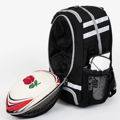 Zaino sportivo nero Zaino da calcio Zaino da basket Zaino con scompartimento per palle