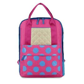 I colori su misura impermeabilizzano le borse di scuola alla moda delle bambine per l'asilo