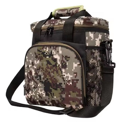 Sacchetto per pranzo isolato per ufficio poliestere elegante fitness impermeabile riutilizzabile sacchetto termico raffreddatore
