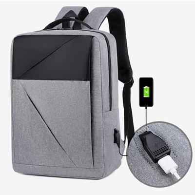 Borsa per notebook scolastici per esterno borsa da schiena grande capacità borsa portatile maschile borsa da schiena per studente