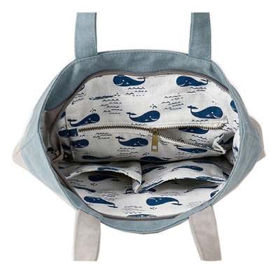 30L sacchetto sportivo in nylon impermeabile con strisce riflettenti