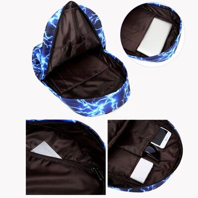 Borsa sportiva da esterno pronta per la spedizione con cinturino regolabile in nylon resistente all'acqua e pannello posteriore in rete per viaggi e trekking