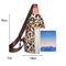 Borsa Customizde Logo Outdoor Crossbody Bag del petto della stampa del leopardo delle donne