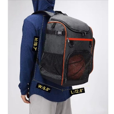 Zaino sportivo per basket multifunzionale di grande capacità personalizzato con vano per laptop