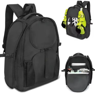 Pattinaggio sportivo zaini borsa pattinaggio a rulli pattinaggio di velocità / pattinaggio su ghiaccio zaino di viaggio per la sicurezza casco ginocchio e scarpe