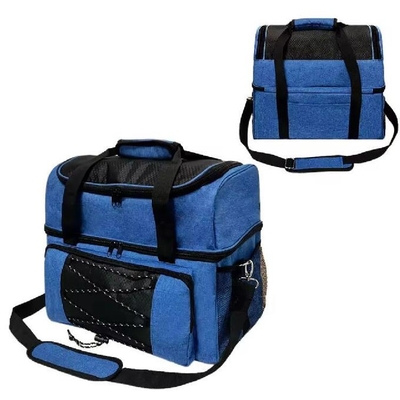Borsa da bowling sportiva personalizzata Accessoiri extra per bowling due palle Borsa da bowling con porta palle imbottita