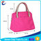 Colore rosa romantico delle borse di totalizzatore delle donne della tela adatto a regalo promozionale