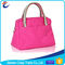 Colore rosa romantico delle borse di totalizzatore delle donne della tela adatto a regalo promozionale