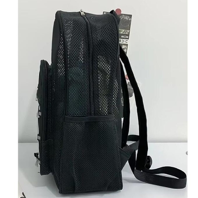 Moda Unisex Studenti Zaino di rete Borsa scolastica Borsa estiva Borsa da spiaggia