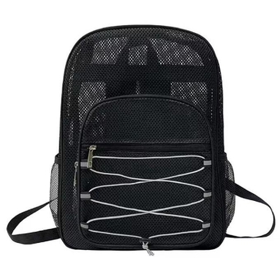 Moda Unisex Studenti Zaino di rete Borsa scolastica Borsa estiva Borsa da spiaggia