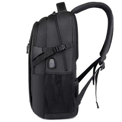 15Zaino portatile per viaggi d'affari impermeabile a misura.6 pollici con carica USB