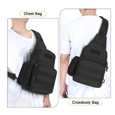 Sport all'aria aperta Viaggi Acque resistenti Oxford Sling Spalla Borsa Torso Borsa