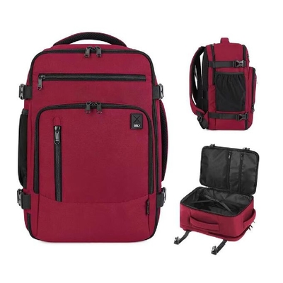 Zaino di viaggio durevole sotto il sedile della compagnia aerea Zaino di viaggio approvato Zaino con tasche multiple