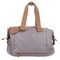 La borsa di tela impermeabile di colore grigio/borsa leggera di viaggio ha personalizzato il logo