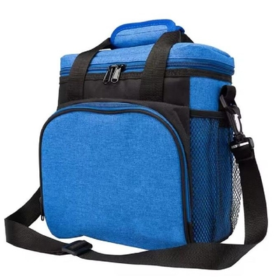 Sacchetto per pranzo isolato per ufficio poliestere elegante fitness impermeabile riutilizzabile sacchetto termico raffreddatore