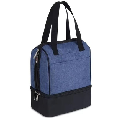 Acque resistenti riutilizzabili doppia cerniera ufficio scuola all' aperto donne uomini borsa da pranzo isolato fresco borsa tutti