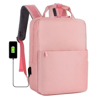 Viaggi d'affari Borse impermeabili per donne Moda Anti furto Zaini portatili con USB