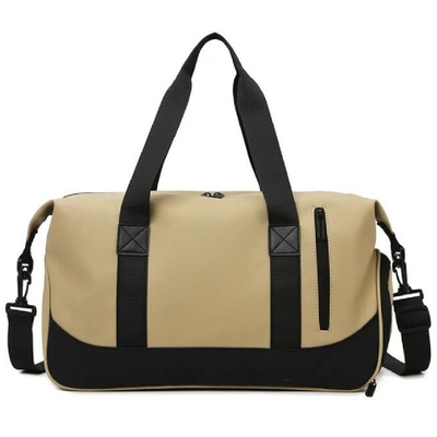 Borsa da ginnastica di grande capacità Separazione secca e umida Borse da viaggio con vano per scarpe