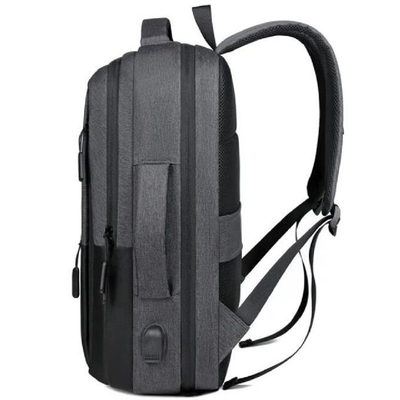 Zaino portatile da lavoro leggero impermeabile confortevole con porta di ricarica USB