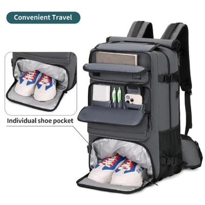 45l Sacchetto da bagno Sport all'aria aperta Gran bagaglio Zaino da viaggio