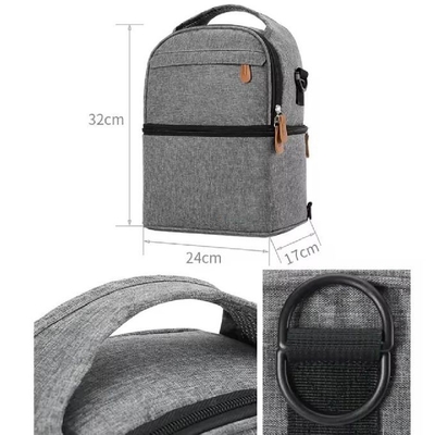 Borsa per pannolini leggera a misura Borsa per mamme Compact
