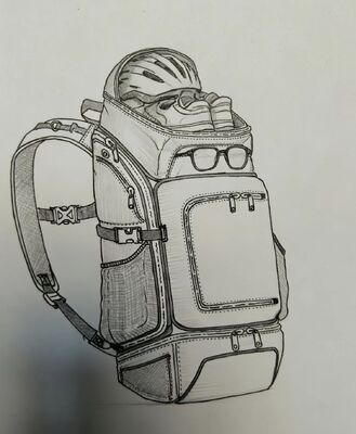 Borsa Sportiva da Esterno con Colori Personalizzati, Tessuto Traspirante e 5 Scomparti Spaziosi per Escursionismo e Campeggio