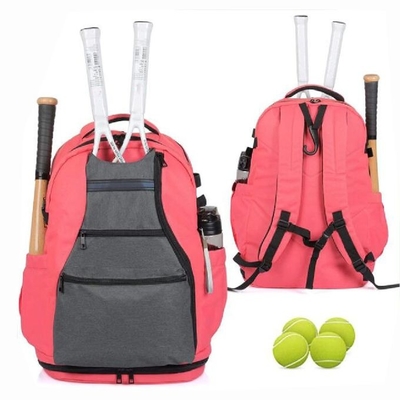 Zaino da donna e da uomo per borse da tennis all'aperto per 6 racchette da tennis